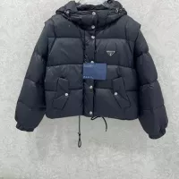 Cheap Prada Down Feather Coat Long Sleeved For Women #1376685 Replica Wholesale [$170.00 USD] [ITEM#1376685] on Replica Prada Down Feather Coat