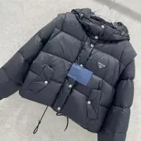 Cheap Prada Down Feather Coat Long Sleeved For Women #1376685 Replica Wholesale [$170.00 USD] [ITEM#1376685] on Replica Prada Down Feather Coat