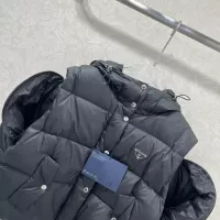 Cheap Prada Down Feather Coat Long Sleeved For Women #1376685 Replica Wholesale [$170.00 USD] [ITEM#1376685] on Replica Prada Down Feather Coat
