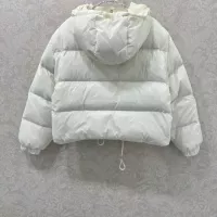 Cheap Prada Down Feather Coat Long Sleeved For Women #1376686 Replica Wholesale [$170.00 USD] [ITEM#1376686] on Replica Prada Down Feather Coat