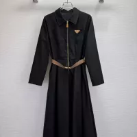 Cheap Prada Dresses Long Sleeved For Women #1376699 Replica Wholesale [$88.00 USD] [ITEM#1376699] on Replica Prada Dresses