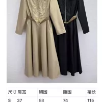 Cheap Prada Dresses Long Sleeved For Women #1376699 Replica Wholesale [$88.00 USD] [ITEM#1376699] on Replica Prada Dresses