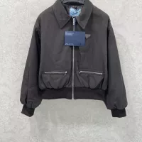 Cheap Prada Jackets Long Sleeved For Women #1376703 Replica Wholesale [$105.00 USD] [ITEM#1376703] on Replica Prada Jackets