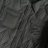 Cheap Louis Vuitton LV Down Feather Coat Long Sleeved For Men #1376727 Replica Wholesale [$115.00 USD] [ITEM#1376727] on Replica Louis Vuitton LV Down Feather Coat