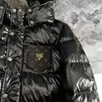 Cheap Louis Vuitton LV Down Feather Coat Long Sleeved For Men #1376746 Replica Wholesale [$145.00 USD] [ITEM#1376746] on Replica Louis Vuitton LV Down Feather Coat
