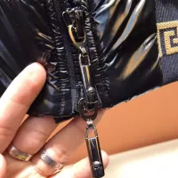 Cheap Versace Down Feather Coat Long Sleeved For Men #1376751 Replica Wholesale [$135.00 USD] [ITEM#1376751] on Replica Versace Down Feather Coat