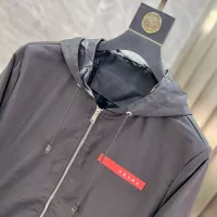Cheap Prada Jackets Long Sleeved For Men #1376756 Replica Wholesale [$82.00 USD] [ITEM#1376756] on Replica Prada Jackets