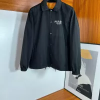 Cheap Prada Jackets Long Sleeved For Men #1376764 Replica Wholesale [$80.00 USD] [ITEM#1376764] on Replica Prada Jackets