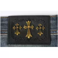 Cheap Chrome Hearts Jeans For Men #1376803 Replica Wholesale [$48.00 USD] [ITEM#1376803] on Replica Chrome Hearts Jeans