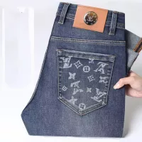 Cheap Louis Vuitton LV Jeans For Men #1376804 Replica Wholesale [$48.00 USD] [ITEM#1376804] on Replica Louis Vuitton LV Jeans