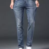 Cheap Louis Vuitton LV Jeans For Men #1376804 Replica Wholesale [$48.00 USD] [ITEM#1376804] on Replica Louis Vuitton LV Jeans