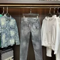 Cheap Louis Vuitton LV Jeans For Men #1376812 Replica Wholesale [$48.00 USD] [ITEM#1376812] on Replica Louis Vuitton LV Jeans