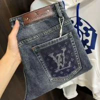 Cheap Louis Vuitton LV Jeans For Men #1376813 Replica Wholesale [$48.00 USD] [ITEM#1376813] on Replica Louis Vuitton LV Jeans