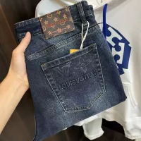 Cheap Louis Vuitton LV Jeans For Men #1376816 Replica Wholesale [$48.00 USD] [ITEM#1376816] on Replica Louis Vuitton LV Jeans