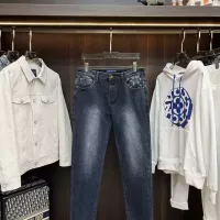 Cheap Louis Vuitton LV Jeans For Men #1376816 Replica Wholesale [$48.00 USD] [ITEM#1376816] on Replica Louis Vuitton LV Jeans