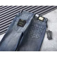 Cheap Dolce &amp; Gabbana D&amp;G Jeans For Men #1376842 Replica Wholesale [$45.00 USD] [ITEM#1376842] on Replica Dolce &amp; Gabbana D&amp;G Jeans