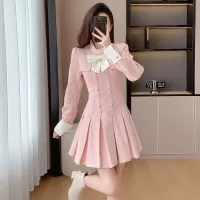 Cheap Chanel Dresses Long Sleeved For Women #1376843 Replica Wholesale [$85.00 USD] [ITEM#1376843] on Replica Chanel Dresses