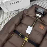 Cheap Celine Down Feather Coat Long Sleeved For Women #1376857 Replica Wholesale [$128.00 USD] [ITEM#1376857] on Replica Celine Down Feather Coat