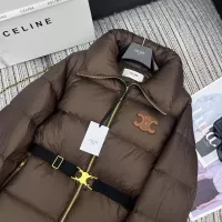 Cheap Celine Down Feather Coat Long Sleeved For Women #1376857 Replica Wholesale [$128.00 USD] [ITEM#1376857] on Replica Celine Down Feather Coat