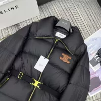 Cheap Celine Down Feather Coat Long Sleeved For Women #1376858 Replica Wholesale [$128.00 USD] [ITEM#1376858] on Replica Celine Down Feather Coat