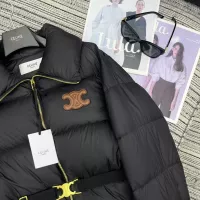 Cheap Celine Down Feather Coat Long Sleeved For Women #1376858 Replica Wholesale [$128.00 USD] [ITEM#1376858] on Replica Celine Down Feather Coat