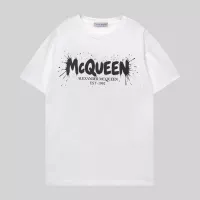 Cheap Alexander McQueen T-shirts Short Sleeved For Unisex #1376934 Replica Wholesale [$32.00 USD] [ITEM#1376934] on Replica Alexander McQueen T-shirts