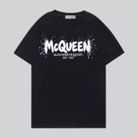 Cheap Alexander McQueen T-shirts Short Sleeved For Unisex #1376938 Replica Wholesale [$32.00 USD] [ITEM#1376938] on Replica Alexander McQueen T-shirts