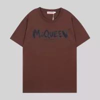 Cheap Alexander McQueen T-shirts Short Sleeved For Unisex #1376941 Replica Wholesale [$32.00 USD] [ITEM#1376941] on Replica Alexander McQueen T-shirts