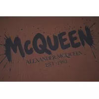 Cheap Alexander McQueen T-shirts Short Sleeved For Unisex #1376941 Replica Wholesale [$32.00 USD] [ITEM#1376941] on Replica Alexander McQueen T-shirts