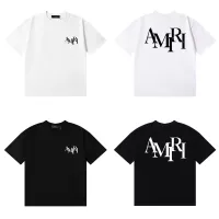 Cheap Amiri T-Shirts Short Sleeved For Unisex #1376944 Replica Wholesale [$32.00 USD] [ITEM#1376944] on Replica Amiri T-Shirts