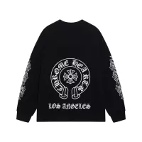 Cheap Chrome Hearts T-Shirts Long Sleeved For Unisex #1376975 Replica Wholesale [$42.00 USD] [ITEM#1376975] on Replica Chrome Hearts T-Shirts