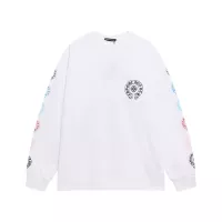 Cheap Chrome Hearts T-Shirts Long Sleeved For Unisex #1376980 Replica Wholesale [$45.00 USD] [ITEM#1376980] on Replica Chrome Hearts T-Shirts