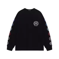 Cheap Chrome Hearts T-Shirts Long Sleeved For Unisex #1376981 Replica Wholesale [$45.00 USD] [ITEM#1376981] on Replica Chrome Hearts T-Shirts