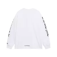 Cheap Chrome Hearts T-Shirts Long Sleeved For Unisex #1376990 Replica Wholesale [$42.00 USD] [ITEM#1376990] on Replica Chrome Hearts T-Shirts