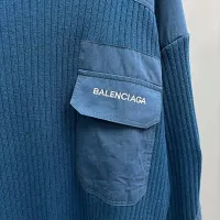 Cheap Balenciaga Sweaters Long Sleeved For Unisex #1377006 Replica Wholesale [$88.00 USD] [ITEM#1377006] on Replica Balenciaga Sweaters