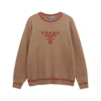 Cheap Prada Sweaters Long Sleeved For Unisex #1377050 Replica Wholesale [$68.00 USD] [ITEM#1377050] on Replica Prada Sweaters