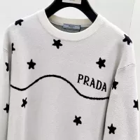 Cheap Prada Sweaters Long Sleeved For Unisex #1377116 Replica Wholesale [$85.00 USD] [ITEM#1377116] on Replica Prada Sweaters