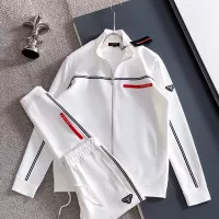Cheap Prada Tracksuits Long Sleeved For Men #1377379 Replica Wholesale [$96.00 USD] [ITEM#1377379] on Replica Prada Tracksuits