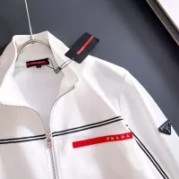Cheap Prada Tracksuits Long Sleeved For Men #1377379 Replica Wholesale [$96.00 USD] [ITEM#1377379] on Replica Prada Tracksuits