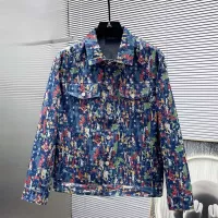 Cheap Louis Vuitton LV Jackets Long Sleeved For Men #1377417 Replica Wholesale [$76.00 USD] [ITEM#1377417] on Replica Louis Vuitton LV Jackets