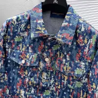 Cheap Louis Vuitton LV Jackets Long Sleeved For Men #1377417 Replica Wholesale [$76.00 USD] [ITEM#1377417] on Replica Louis Vuitton LV Jackets