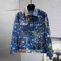 Cheap Louis Vuitton LV Jackets Long Sleeved For Men #1377421 Replica Wholesale [$76.00 USD] [ITEM#1377421] on Replica Louis Vuitton LV Jackets