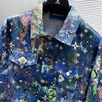 Cheap Louis Vuitton LV Jackets Long Sleeved For Men #1377421 Replica Wholesale [$76.00 USD] [ITEM#1377421] on Replica Louis Vuitton LV Jackets