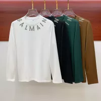 Cheap Balmain T-Shirts Long Sleeved For Men #1377478 Replica Wholesale [$72.00 USD] [ITEM#1377478] on Replica Balmain T-Shirts