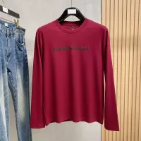 Cheap Armani T-Shirts Long Sleeved For Men #1377508 Replica Wholesale [$76.00 USD] [ITEM#1377508] on Replica Armani T-Shirts