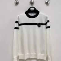 Cheap Prada Sweaters Long Sleeved For Men #1377534 Replica Wholesale [$85.00 USD] [ITEM#1377534] on Replica Prada Sweaters