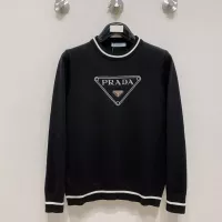 Cheap Prada Sweaters Long Sleeved For Men #1377536 Replica Wholesale [$85.00 USD] [ITEM#1377536] on Replica Prada Sweaters