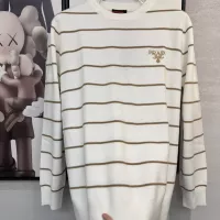Cheap Prada Sweaters Long Sleeved For Men #1377585 Replica Wholesale [$96.00 USD] [ITEM#1377585] on Replica Prada Sweaters