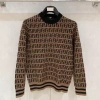 Cheap Fendi Sweaters Long Sleeved For Men #1377592 Replica Wholesale [$88.00 USD] [ITEM#1377592] on Replica Fendi Sweaters