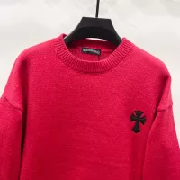 Cheap Chrome Hearts Sweaters Long Sleeved For Unisex #1377674 Replica Wholesale [$52.00 USD] [ITEM#1377674] on Replica Chrome Hearts Sweaters